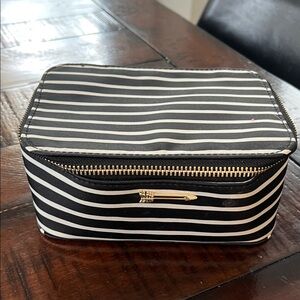 Stella & Dot Striped Jewelry Travel Case